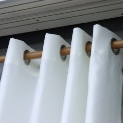 Saten Güneşlik 140x260 cm Wholesale Rustic Sewn Background Curtain Living and Bedroom Curtains 2 Models 100% Polyester